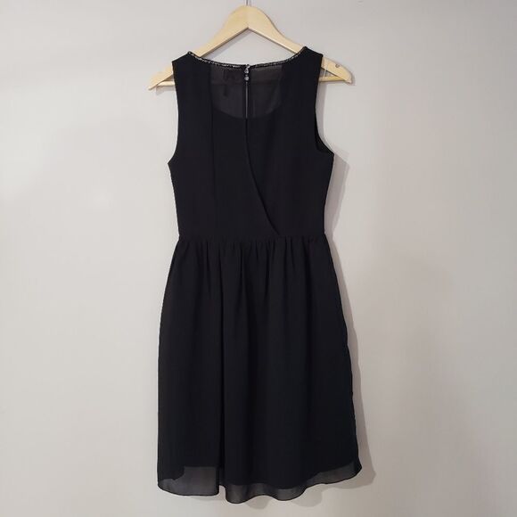 Only Sleeveless Fit & Flare Black LBD Size 6 Dress NWOT - Picture 7 of 10
